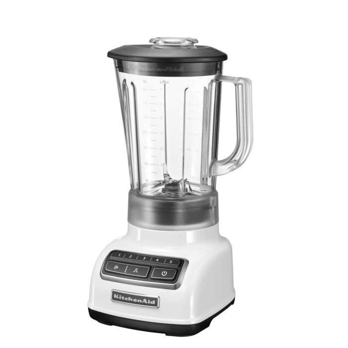 BLENDER KITCHENAID 1.75L BLANC 5KSB1565EWH﻿ Sache maison et déco